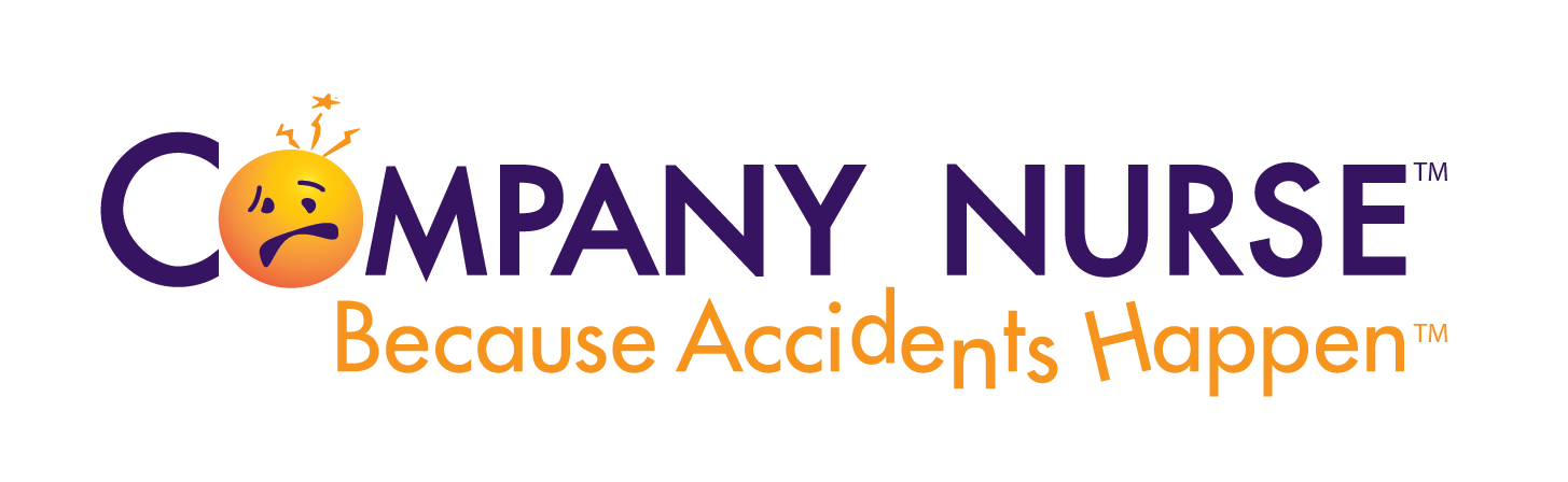 Company Nurse logo: Because Accidents Happen