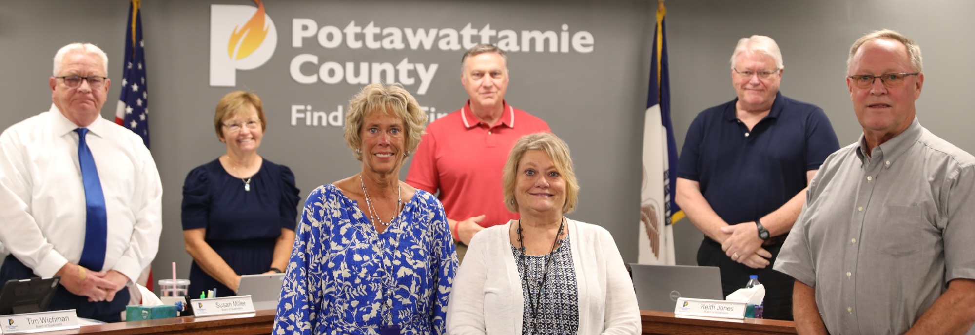 Becky Lenihan Lea Voss and Board of Supervisors